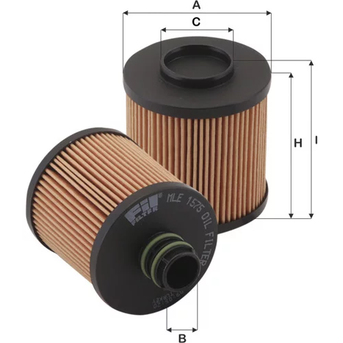 Olejový filter FIL FILTER MLE 1575