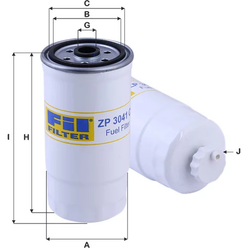 Palivový filter FIL FILTER ZP 3041 CF