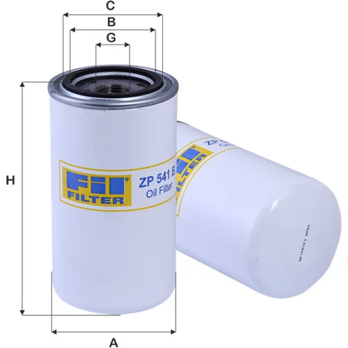 Olejový filter FIL FILTER ZP 541 B