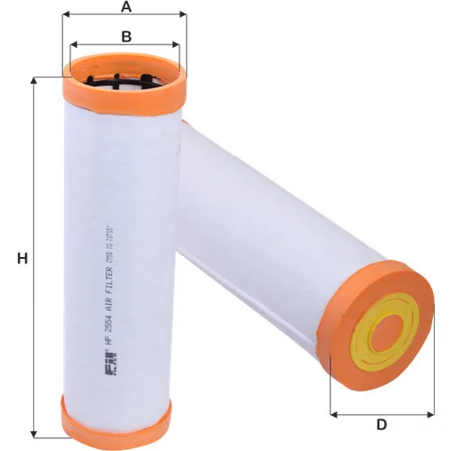 Vzduchový filter FIL FILTER HP 2554
