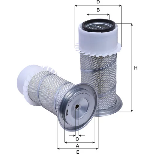 Vzduchový filter FIL FILTER HP 4564 K