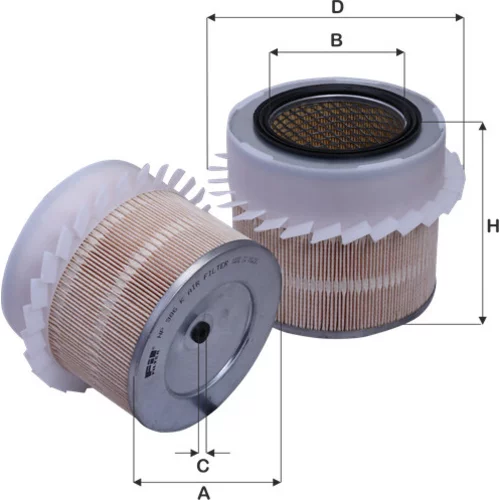 Vzduchový filter FIL FILTER HP 986 K