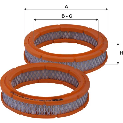 Vzduchový filter FIL FILTER HPU 4356