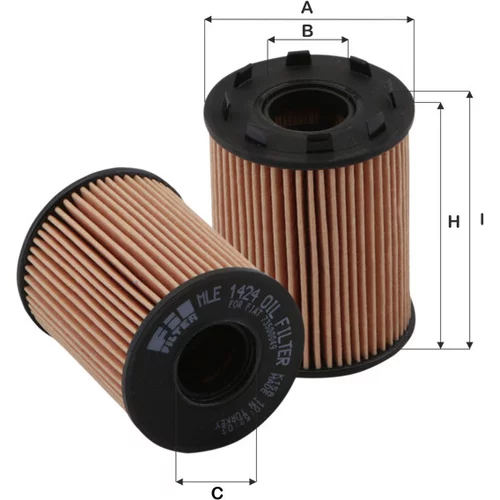 Olejový filter FIL FILTER MLE 1424
