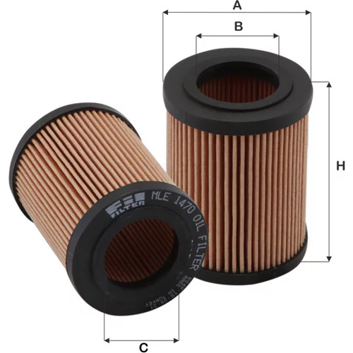 Olejový filter FIL FILTER MLE 1470