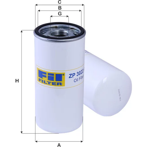 Olejový filter FIL FILTER ZP 3022 A