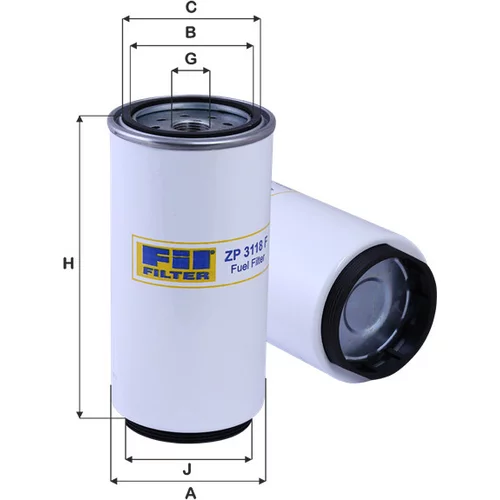 Palivový filter FIL FILTER ZP 3118 F