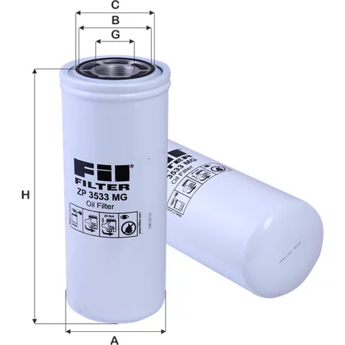 Olejový filter FIL FILTER ZP 3533 MG