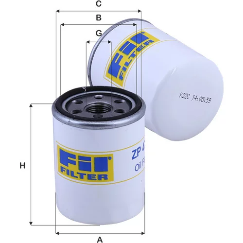 Olejový filter FIL FILTER ZP 47 A