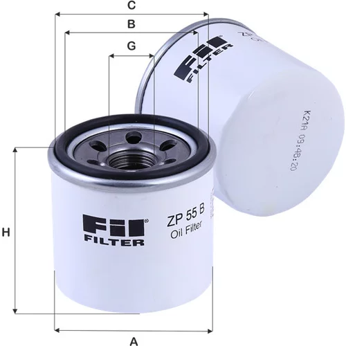 Olejový filter FIL FILTER ZP 55 B