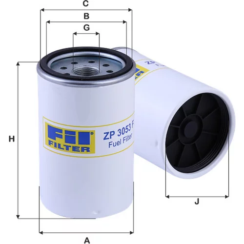 Palivový filter FIL FILTER ZP 3053 F