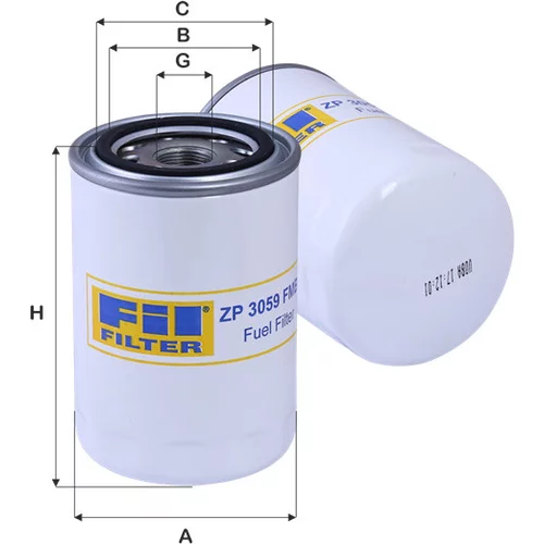 Palivový filter FIL FILTER ZP 3059 FMB
