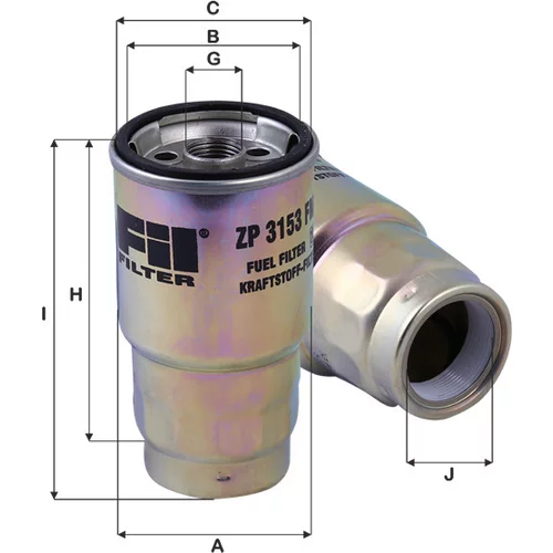 Palivový filter FIL FILTER ZP 3153 FM