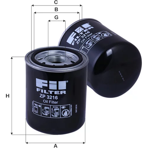 Olejový filter FIL FILTER ZP 3216