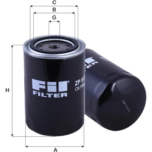 Olejový filter FIL FILTER ZP 517