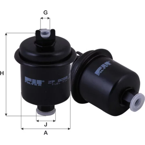 Palivový filter FIL FILTER ZP 8058 FM