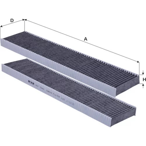 Filter vnútorného priestoru FIL FILTER HCK 7043