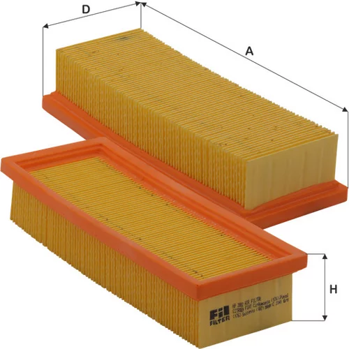 Vzduchový filter FIL FILTER HP 2082