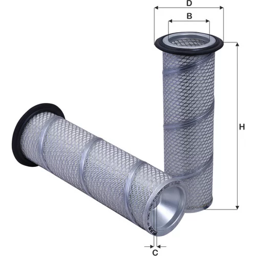Vzduchový filter FIL FILTER HP 496