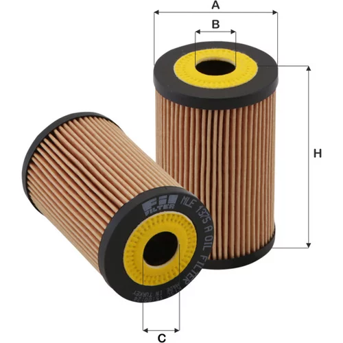 Olejový filter FIL FILTER MLE 1375 A