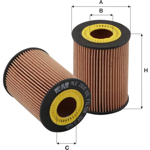 Olejový filter FIL FILTER MLE 1510