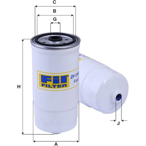 Palivový filter FIL FILTER ZP 3163 AFMB