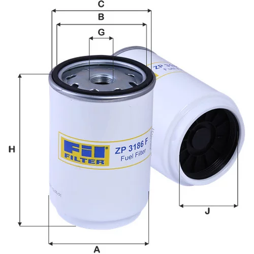 Palivový filter FIL FILTER ZP 3186 F