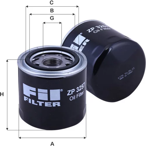 Olejový filter FIL FILTER ZP 3257