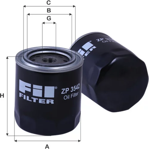 Olejový filter FIL FILTER ZP 3542