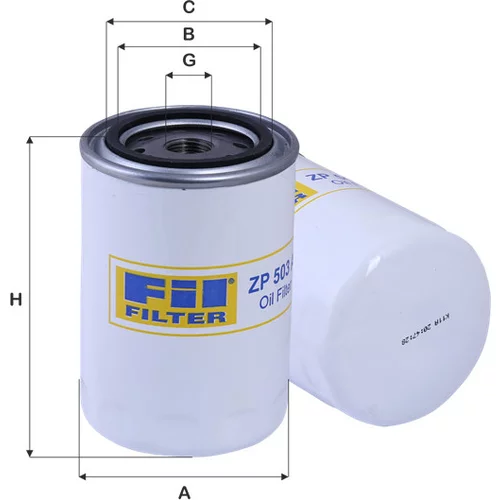 Olejový filter FIL FILTER ZP 503 A