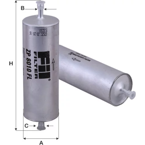 Palivový filter FIL FILTER ZP 8010 FL