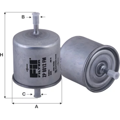 Palivový filter FIL FILTER ZP 8012 FM