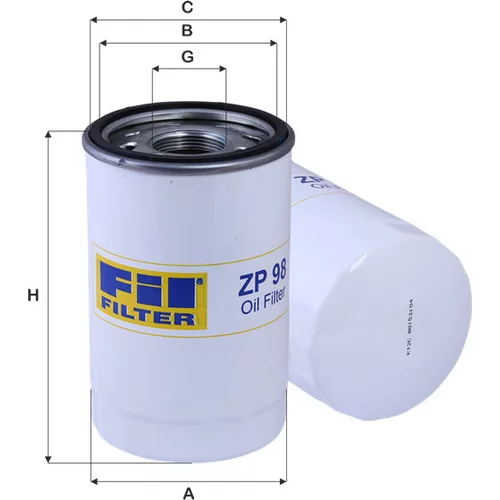 Olejový filter FIL FILTER ZP 98
