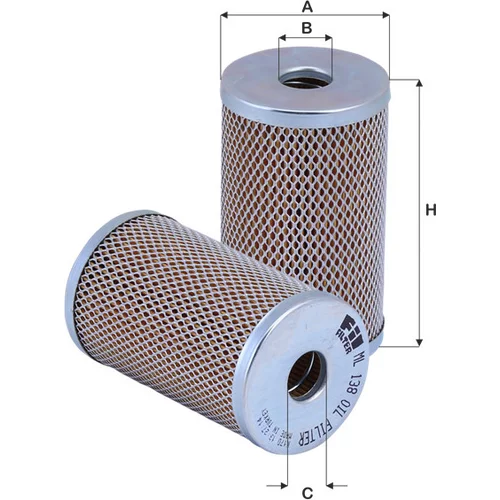 Olejový filter FIL FILTER ML 138