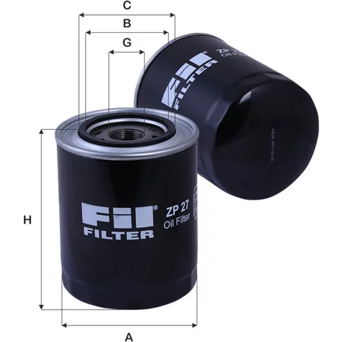 Olejový filter FIL FILTER ZP 27