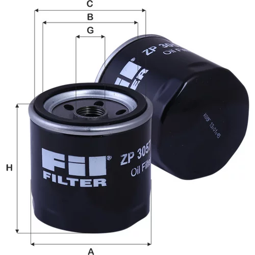 Olejový filter FIL FILTER ZP 3057 B