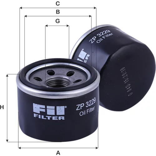 Olejový filter FIL FILTER ZP 3229