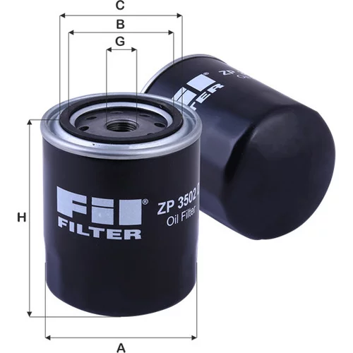 Olejový filter FIL FILTER ZP 3502 D