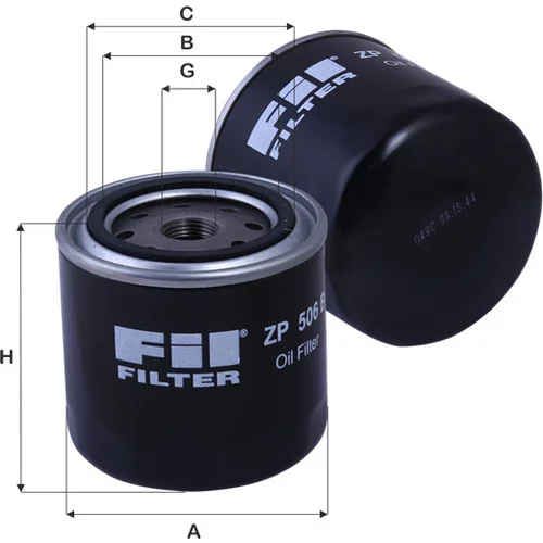 Olejový filter FIL FILTER ZP 506 B