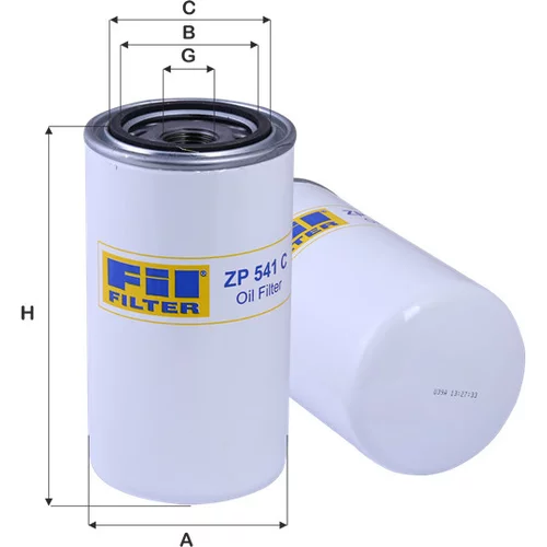 Olejový filter FIL FILTER ZP 541 C