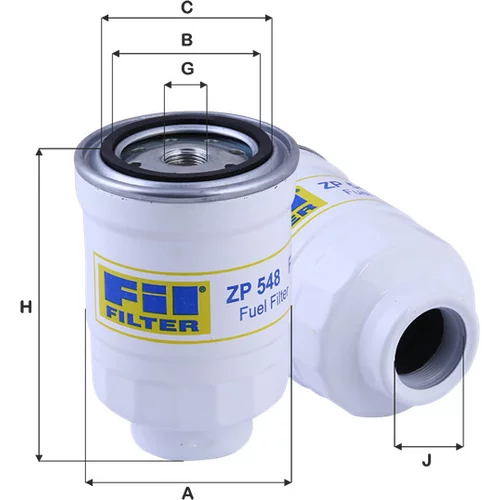 Palivový filter FIL FILTER ZP 548 F