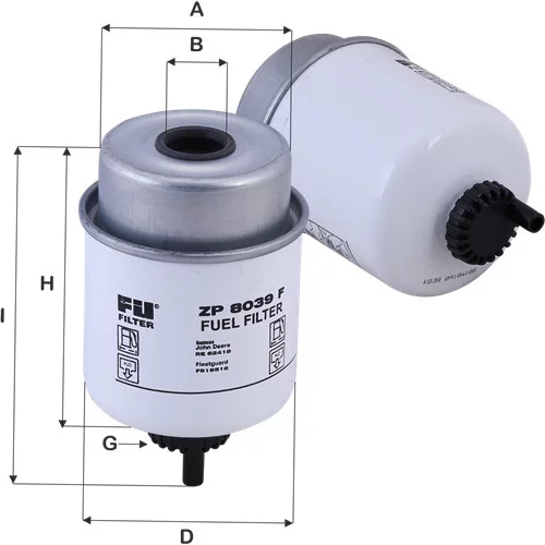 Palivový filter FIL FILTER ZP 8039 F