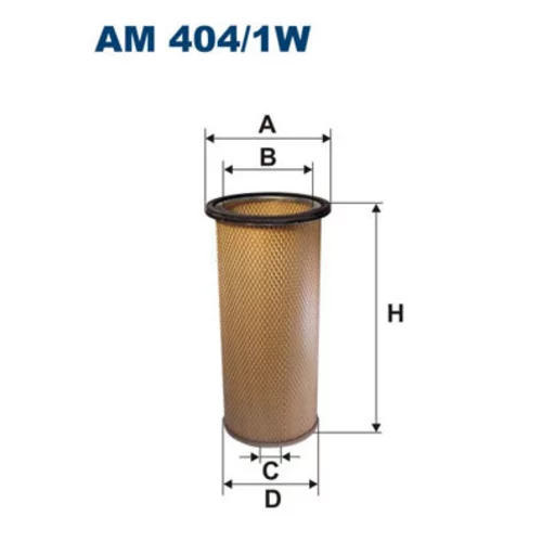 Filter sekundárneho vzduchu AM 404/1W /FILTRON/