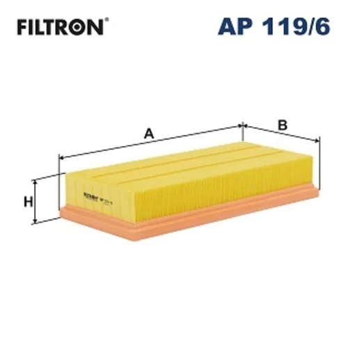 Vzduchový filter FILTRON AP 119/6