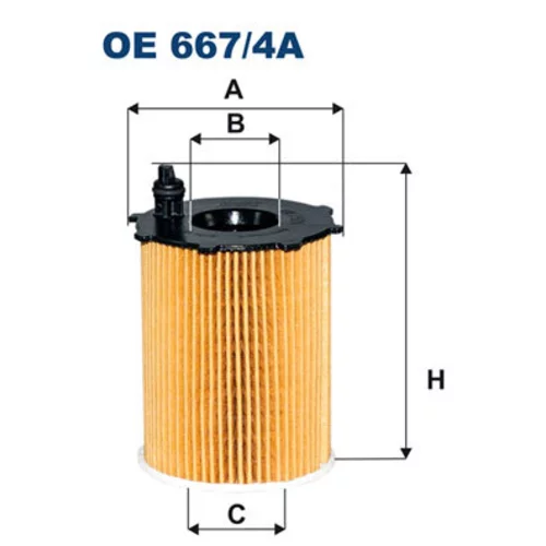 Olejový filter FILTRON OE 667/4A