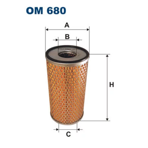 Olejový filter FILTRON OM 680