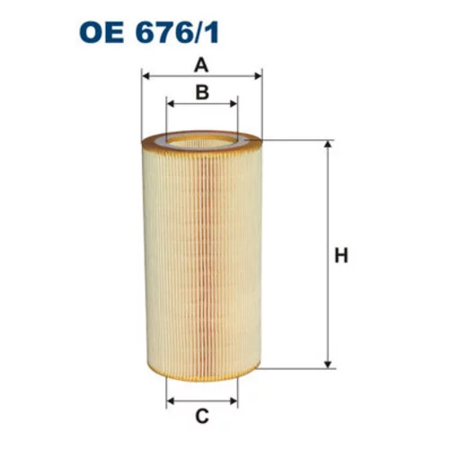Olejový filter FILTRON OE 676/1