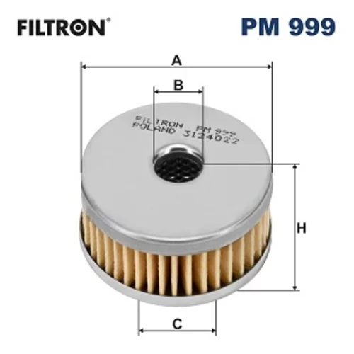 Palivový filter FILTRON PM 999