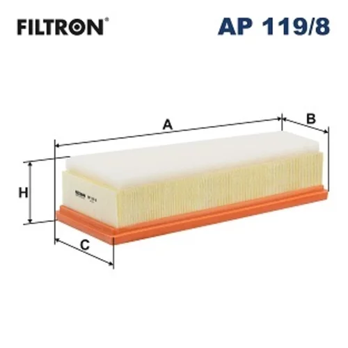 Vzduchový filter FILTRON AP 119/8