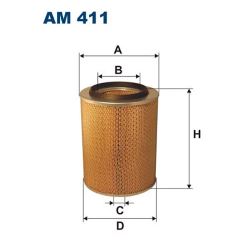 Vzduchový filter AM 411 /FILTRON/